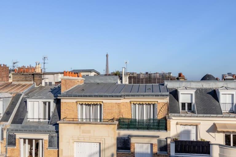 Guestready - Appartement Terrasse Vue Tour Eiffel Parigi Esterno foto